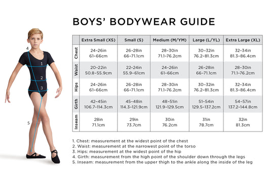 Boys Footless Tight/Legging (1066B)