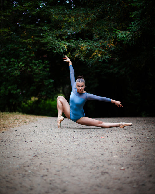 Platinum Leotard - Jule Dancewear