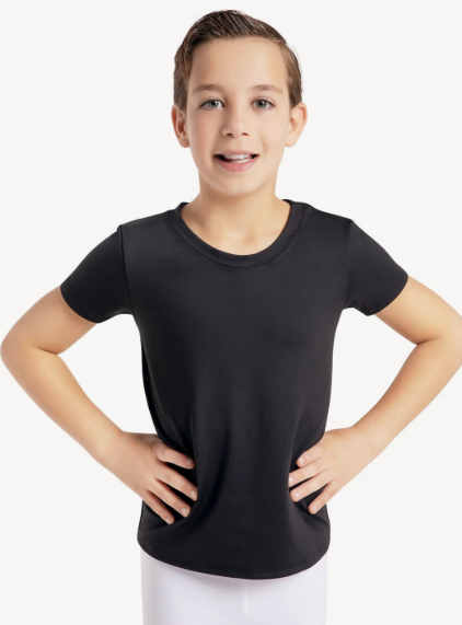 Studio Collection Boys Crew Neck Tee - Capezio