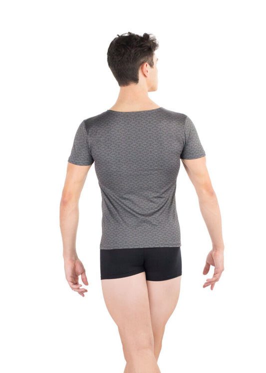 Abrax Printed Round Neck Shirt
