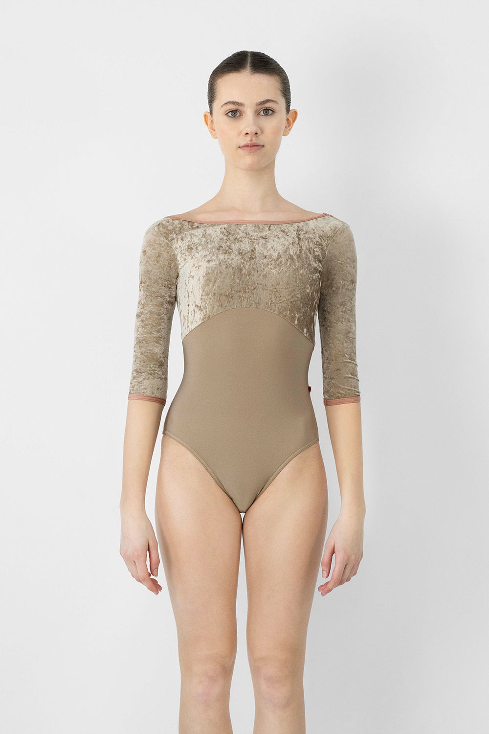 Sofiane Leotard in Toffee - Yumiko – Dancewear Center