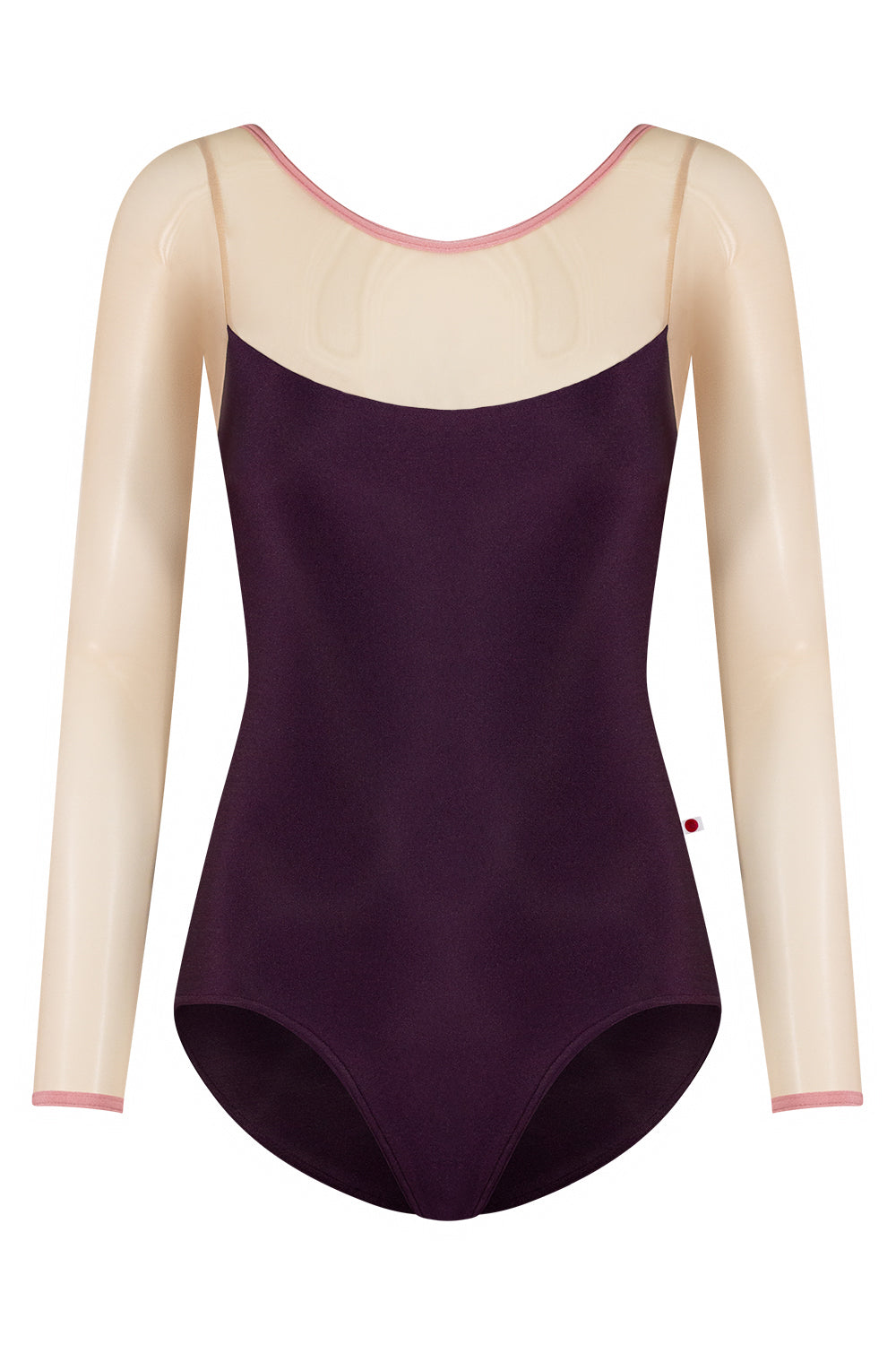 Meagan Leotard in Eggplant - Yumiko – Dancewear Center