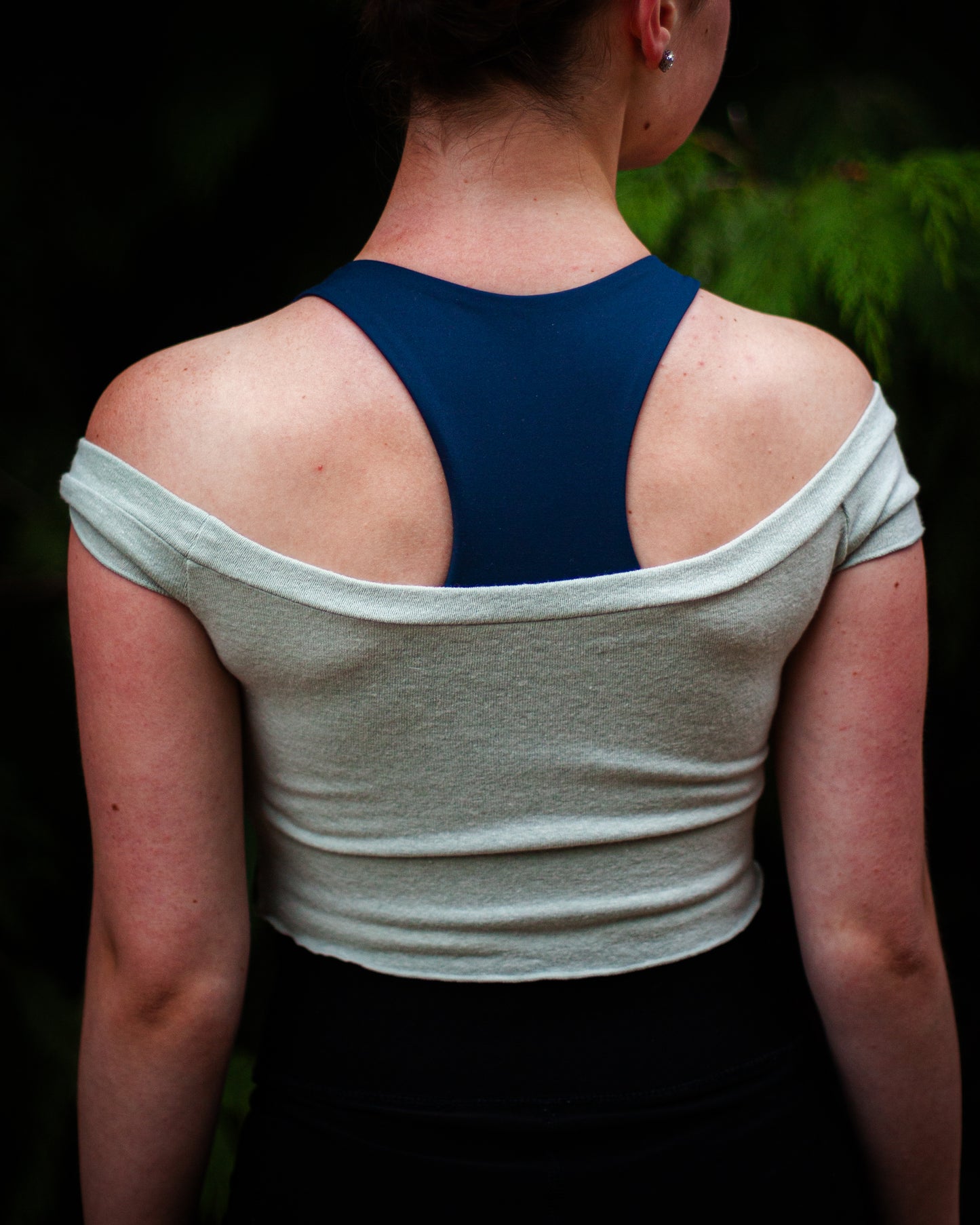 Stella Cropped Warm Up Top