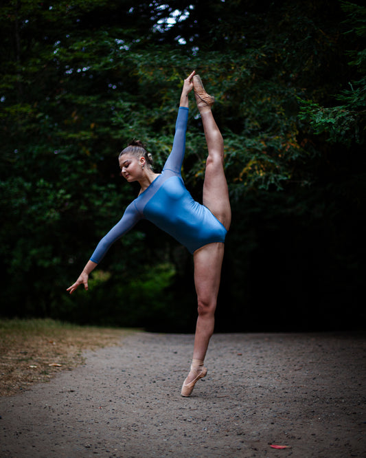 Platinum Leotard - Jule Dancewear