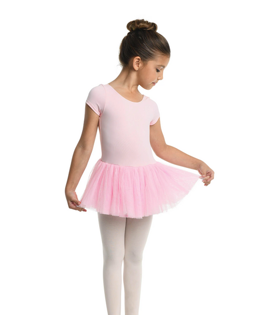 Kids Penny Cap Sleeve Heart Dress (23209C)