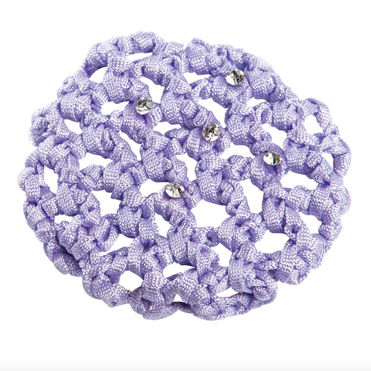 Large Rhinestone Bun Cover