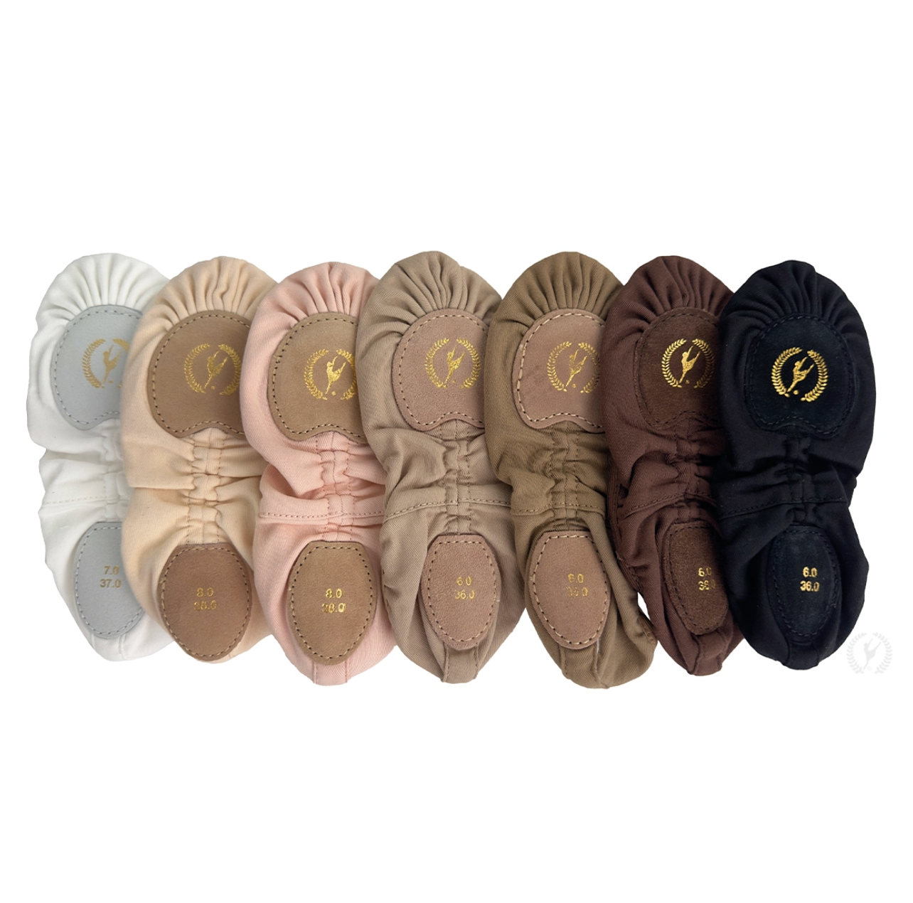 Eurotard Adult Assemblé Split Sole Canvas Ballet Shoes