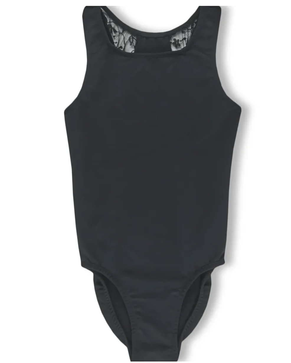 Power Ballet Black Leotard - Girl Power Sport – Dancewear Center