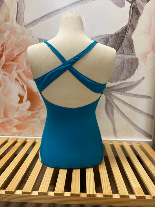 Lattice Front Leotard