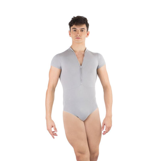 Men's Endo Short Sleeve Zip Leotard